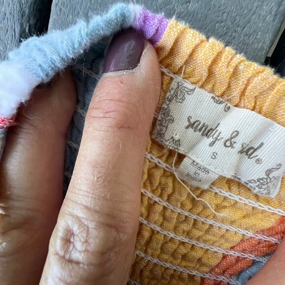 Women’s size S dress cami style top, button down - Picture 12 of 12